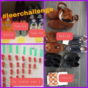 De tafel van 2 leren door te doen handelingsmodel erwd begrip leerchallenge